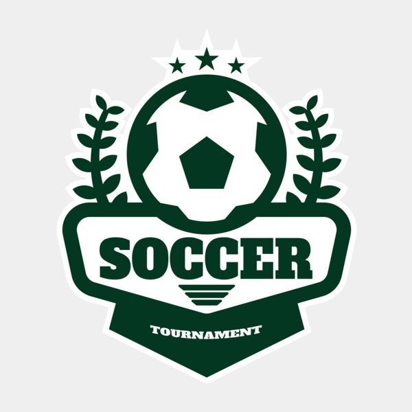 Soccer Tournament logo template Thumbnail